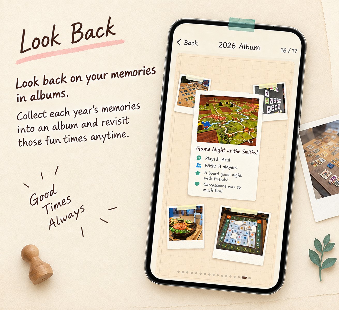 BoardLog intro image of a yearly album
