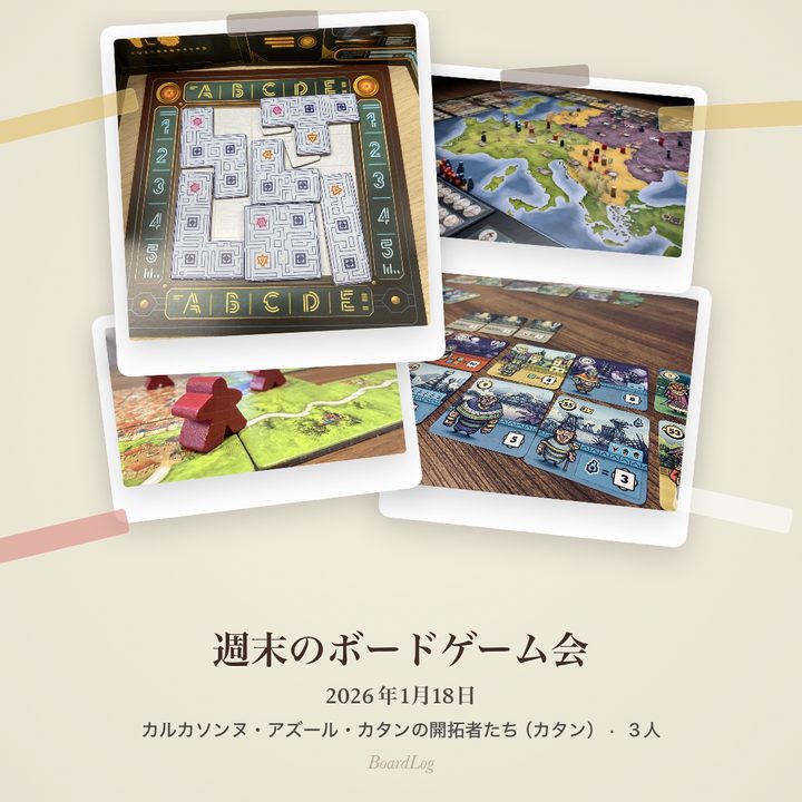 同じ写真で配置を変えたスクエアのシェアカード